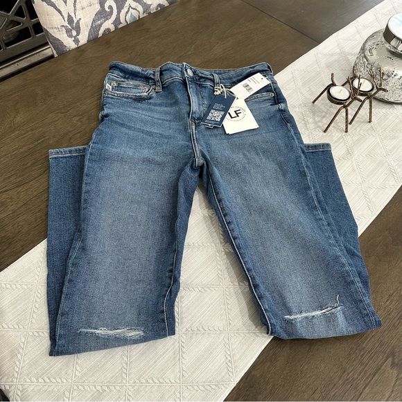 NWT Lovers + Friends Ricky High Waist Skinny Jeans Size 26 - Picture 3 of 15
